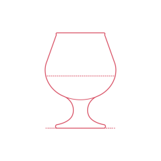 Objects Cocktail Glasses Snifter Glass Engraving Svg Design, Free Vectors File